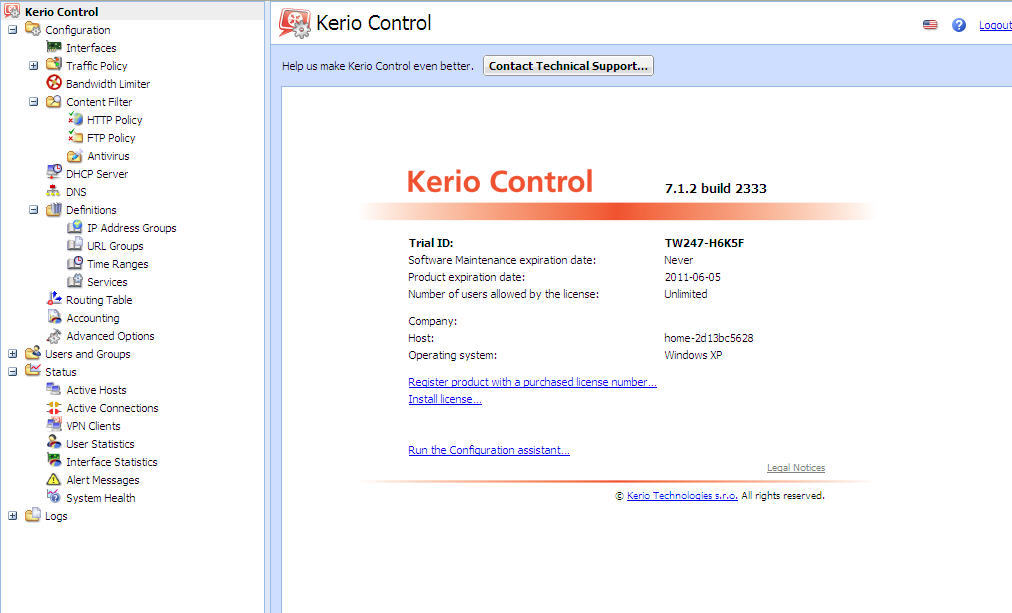 kerio control download