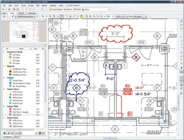 accubid live count construction takeoff software