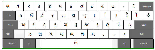 gujarati language for windows 7