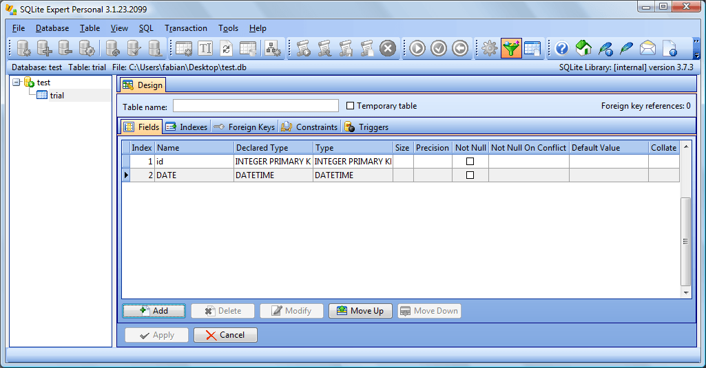 SQLite Expert Professional 5.4.47.591 for windows download