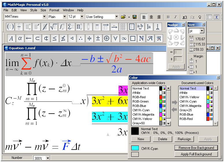 MathMagic Personal Edition download for free - GetWinPCSoft