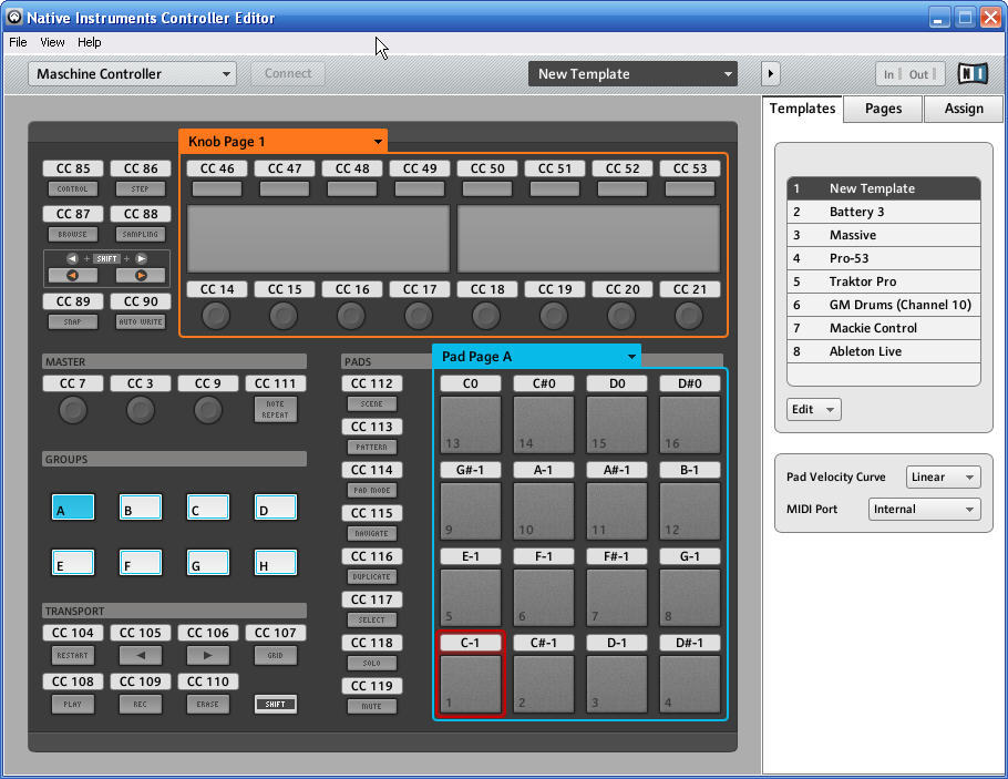 native instruments controller editor templates studio one