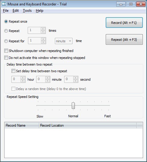 keyboard and mouse recorder win7 free