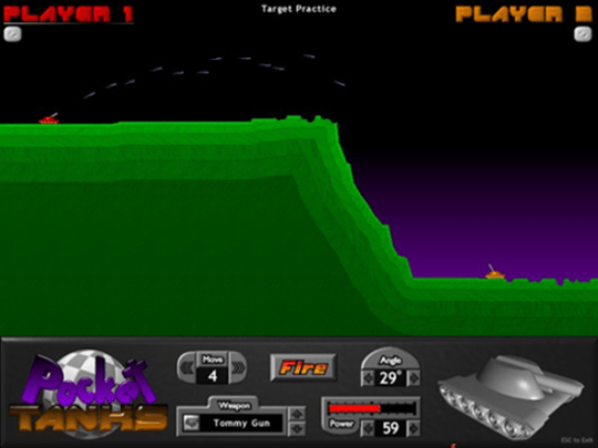 pocket tanks deluxe edition