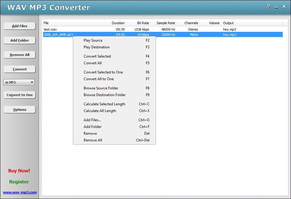 wav to mp3 converter for pc