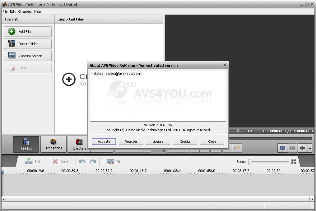 AVS Video ReMaker 6.8.2.269 downloading