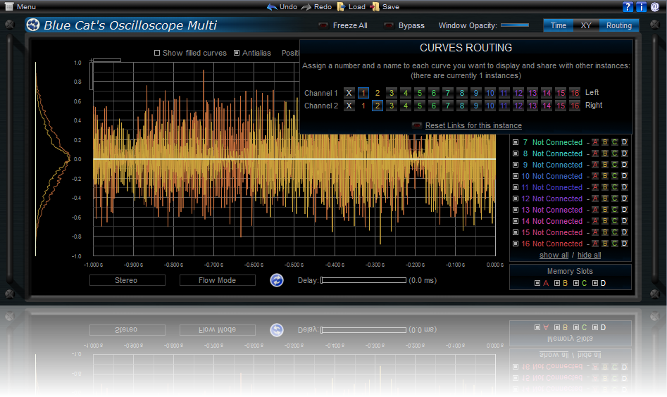 Аудио расширения. Blue Cat's liny EQ V5.2.0. Monitor VST. Frequency Multipliers on illustration delay elements.