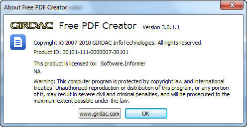 girdac pdf creator free download