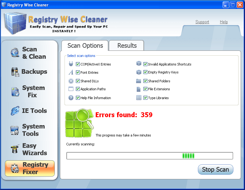 Wise Registry Cleaner Pro 11.0.3.714 instal