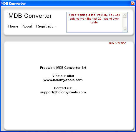 xls to mdb converter free