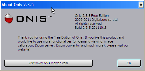 free dicom viewer onis