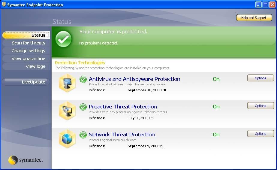 symantec endpoint protection url reputation protection is disabled