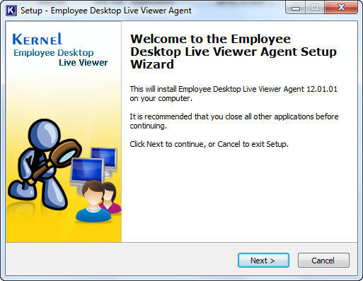 employee live desktop viewer remove