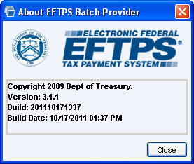 Eftps Batch Provider Client Latest Version Get Best Windows Software