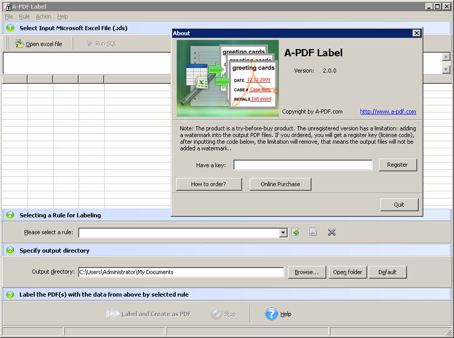 how to print address labels from excel windows 7