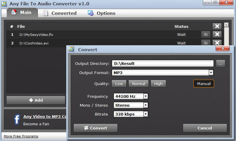 video to audio converter 2