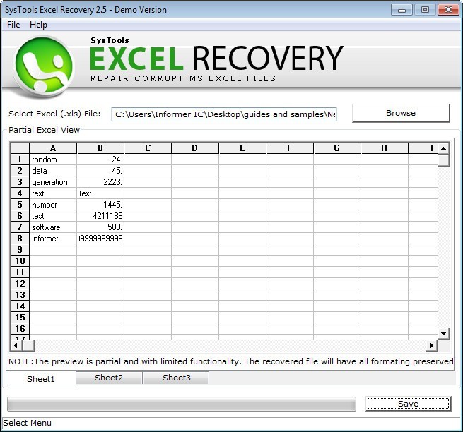 easy excel recovery portable