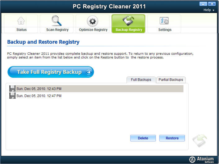 pc registry repair freeware
