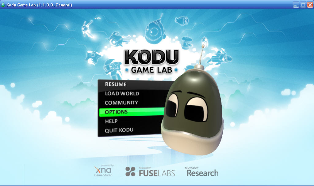 Kodu game lab не запускается на windows 10