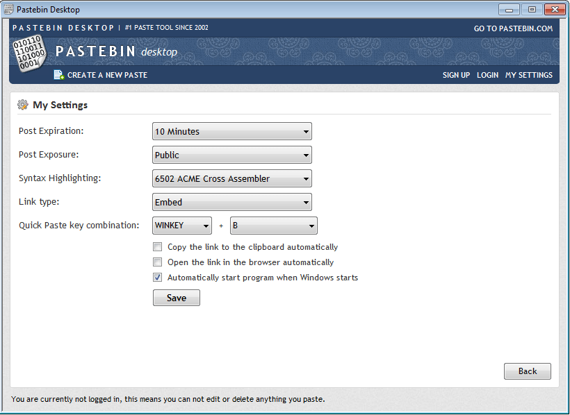 pastebox for pc