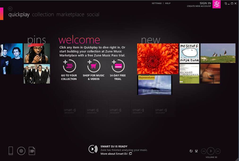zune player app download for pc