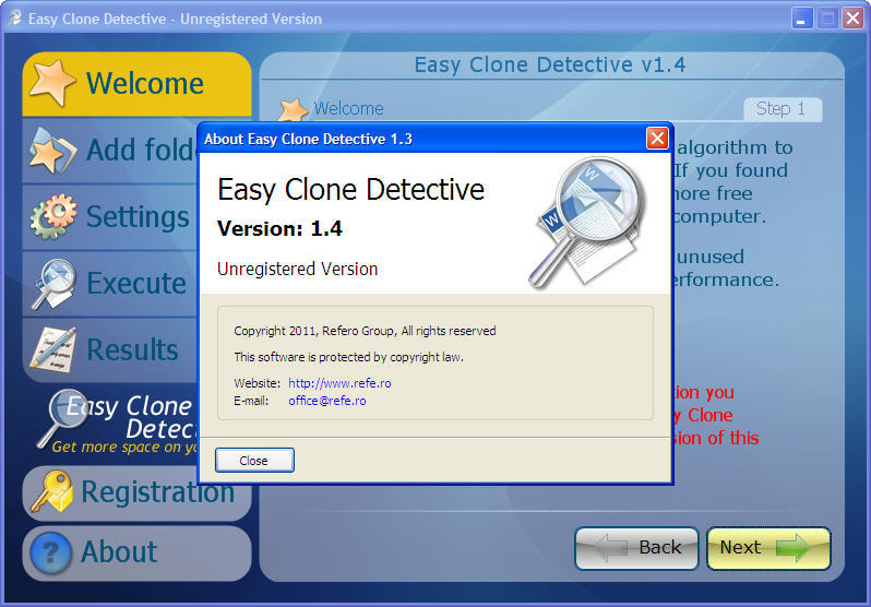 Easy Clone Detective download for free GetWinPCSoft