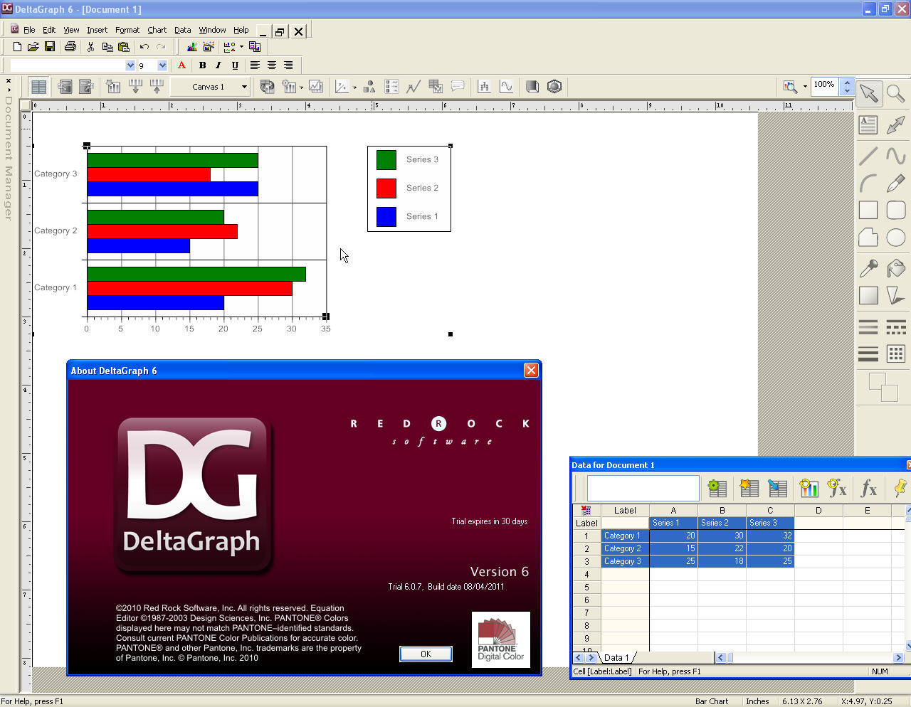 curve fitting file deltagraph 7
