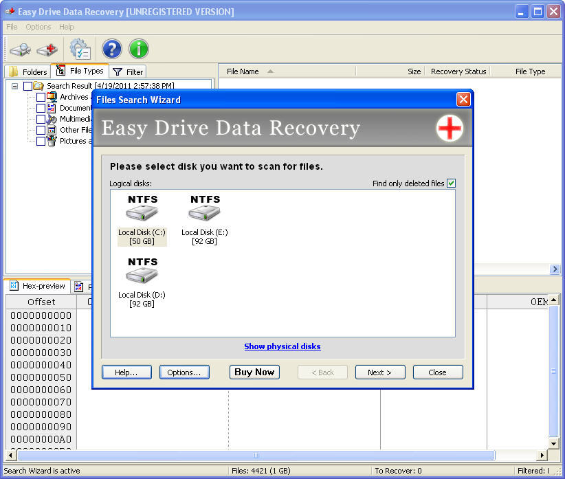 pc external hard drive data recovery software