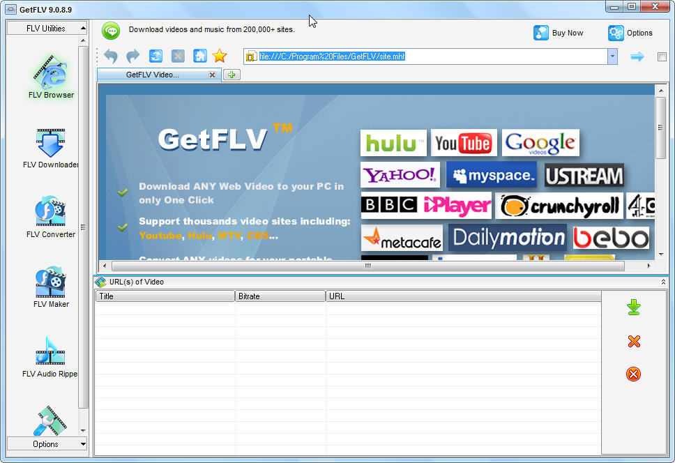 GetFLV Pro 30.2307.13.0 download the new