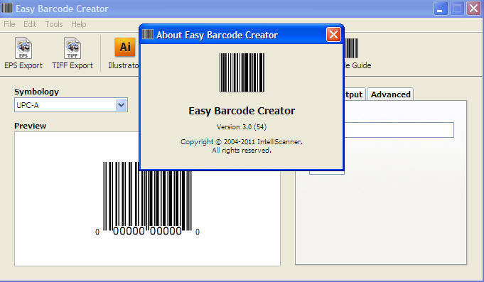 easy barcode creator v2.0.5