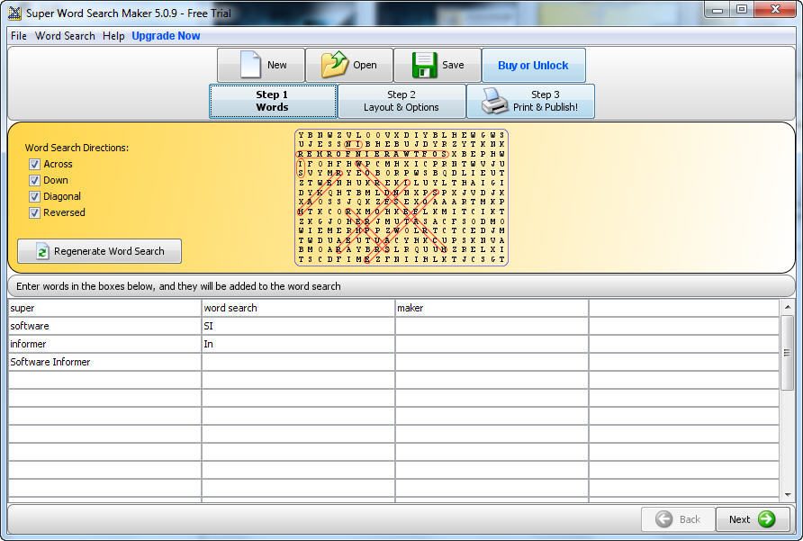 word search puzzle maker software download
