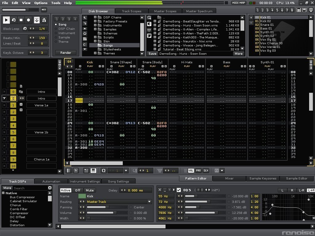 renoise instruments pack