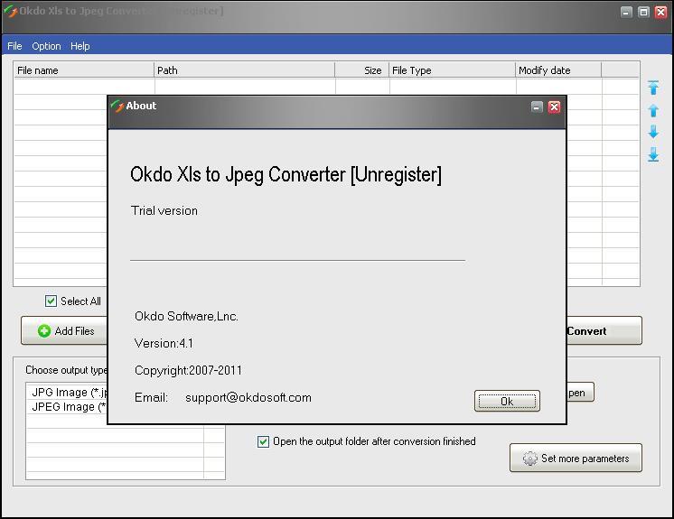 Okdo Xls to Jpeg Converter latest version - Get best Windows software