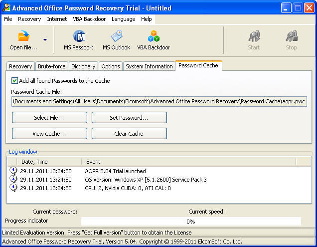 outlook password decryptor v6.5