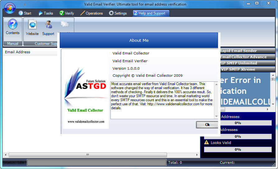 Valid Email Verifier download for free - GetWinPCSoft