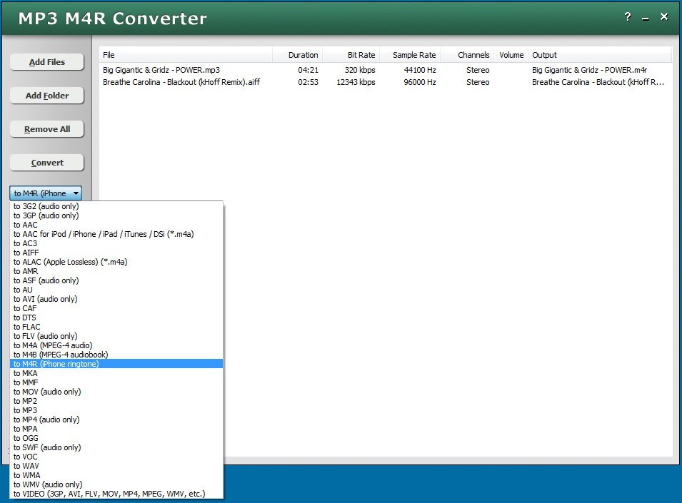 m4r to mp3 converter free download full version