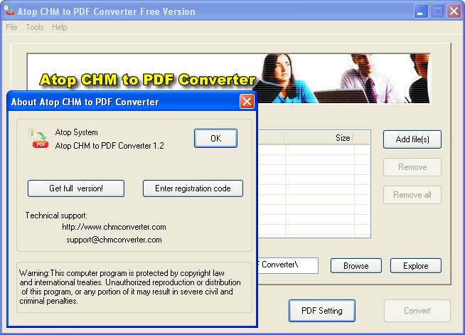 chm to pdf coverter