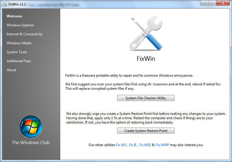 fixwin windows 8.1