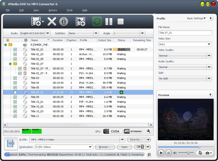 mp4 to xvid converter free