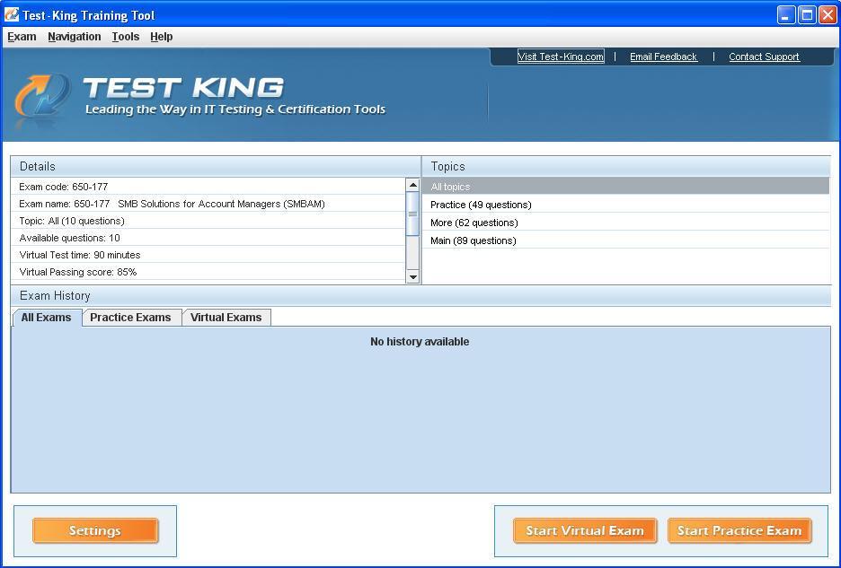 Test-King Questions and Answers for Cisco 650-177 latest version - Get Sns-Brigh10