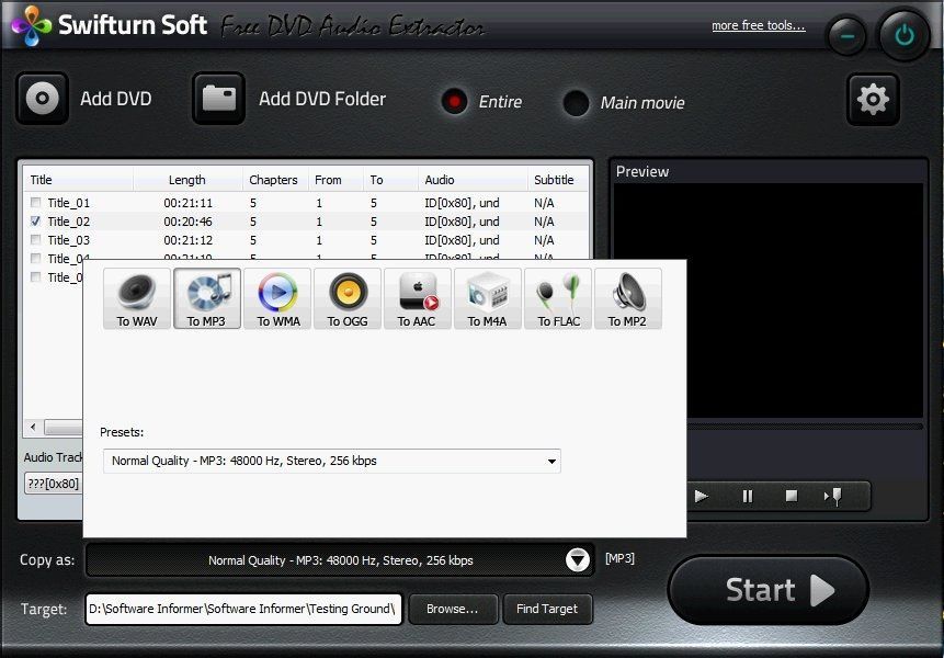 licence file dvd audio extractor