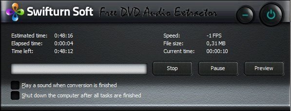 swifturn free dvd audio extractor