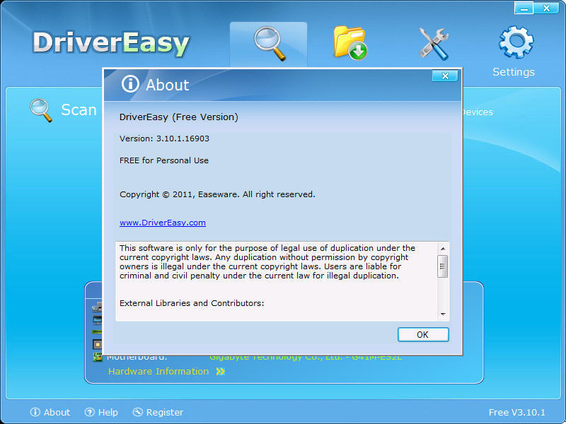 free DriverEasy Professional 5.8.1.41398