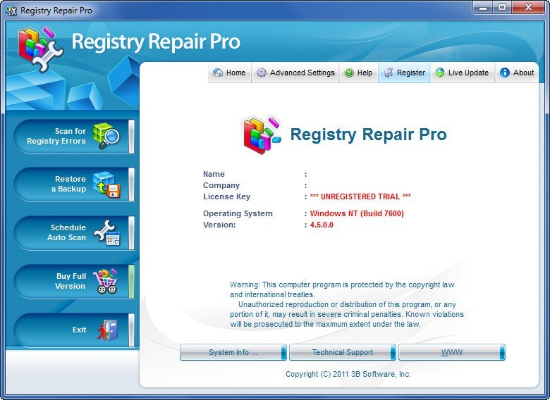 Registry Repair 5.0.1.132 download the new for ios