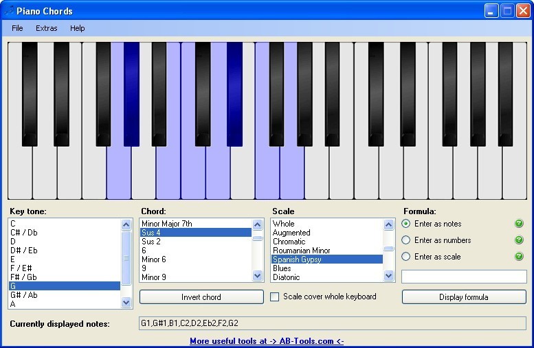 Piano Chords - Screenshot #7.