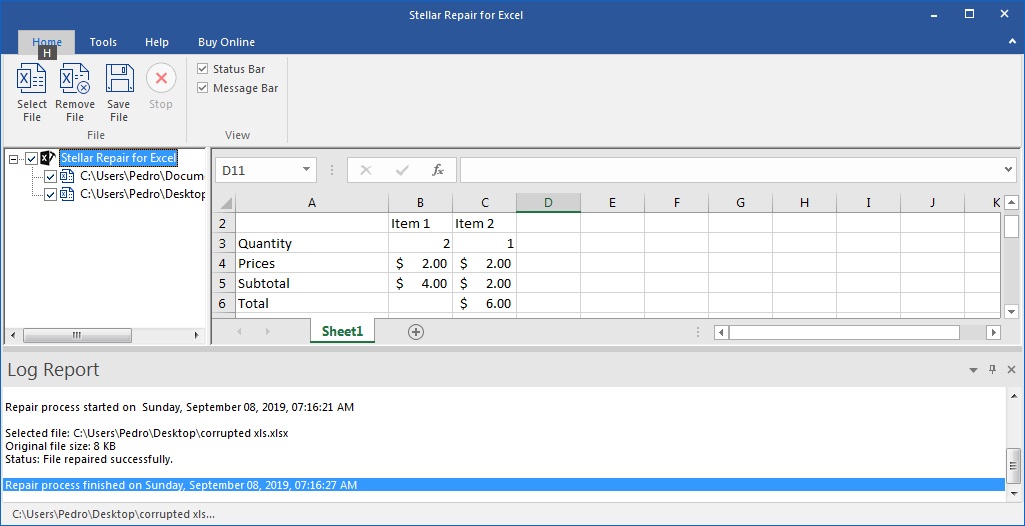 Starus Excel Recovery 4.6 download the new version