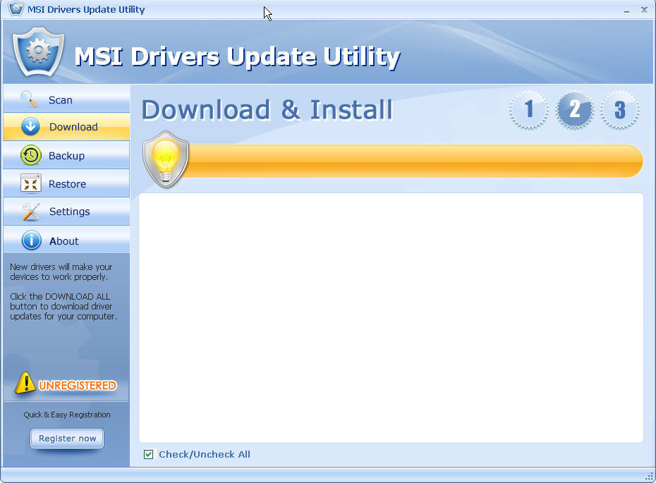 Driver and utility msi что это