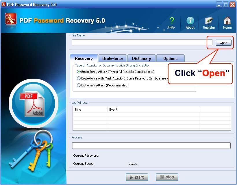 recover pdf password mac