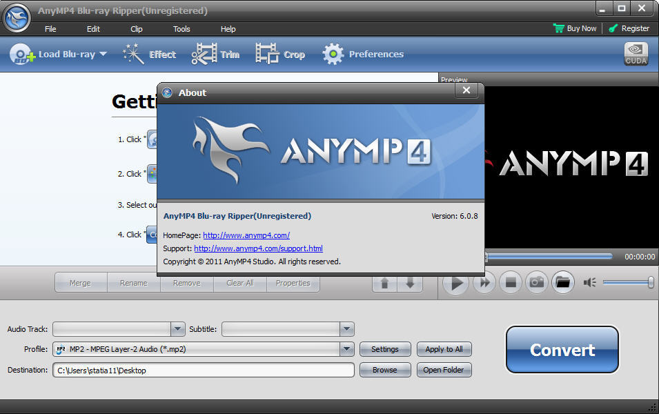 AnyMP4 Blu-ray Player 6.5.52 for windows instal