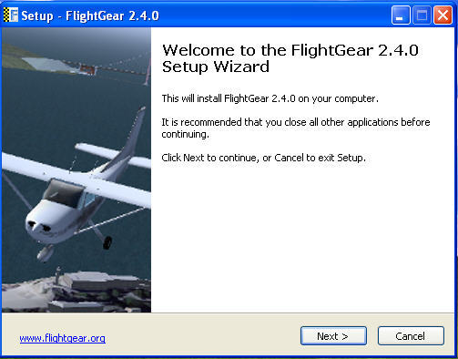 flightgear screenshots